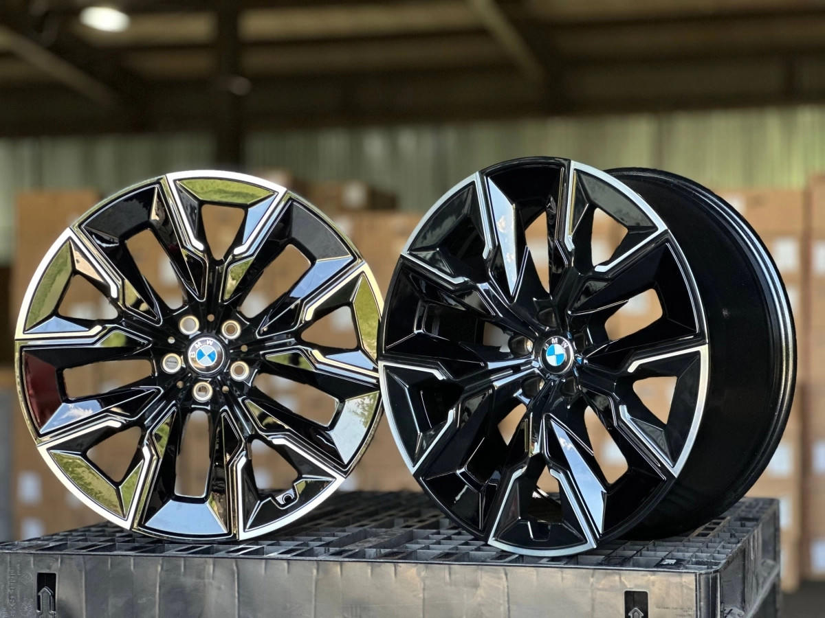 BMW H3447F FlowForming R21 9, 10.5J ET24, 44 5x112 DIA66.6 GLOSS BLACK FACE