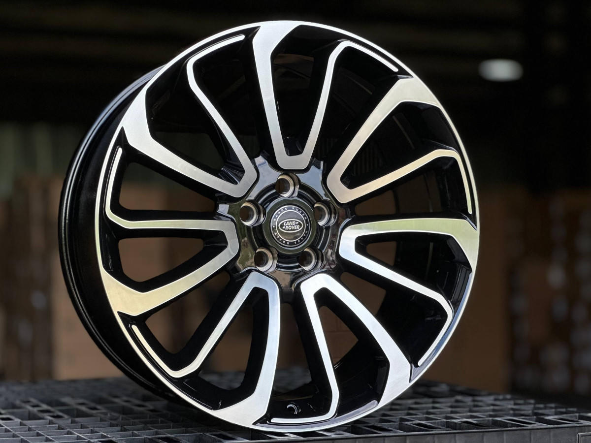 LAND ROVER H702F FlowForming R22 9.5J ET45 5x120 DIA72.6 GLOSS BLACK FACE