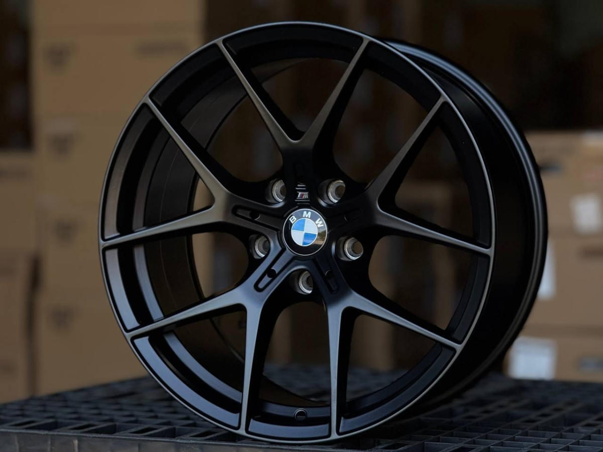 BMW 554m style 5484 R18 8J ET30 5x120 DIA72.6 MATTE BLACK