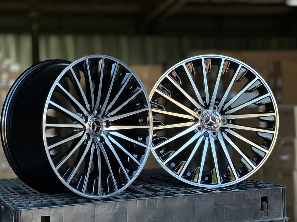 Mercedes AMG H3062F FlowForming R19 8, 9J E...42 5x112 DIA66.5 GLOSS BLACK FACE