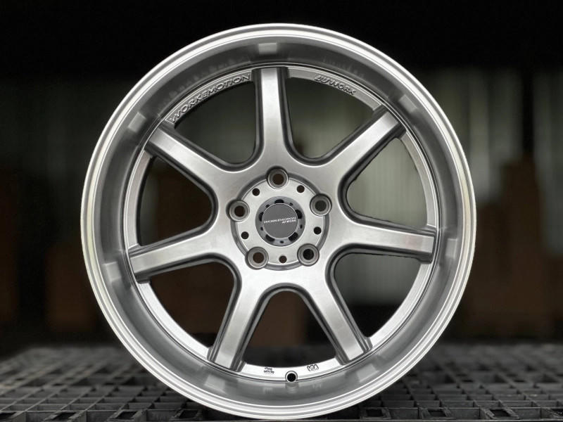 WORK T7R2P ZS022 разноширокие R18 10.5J ET18 5x114.3 DIA73.1 HYPER BLACK