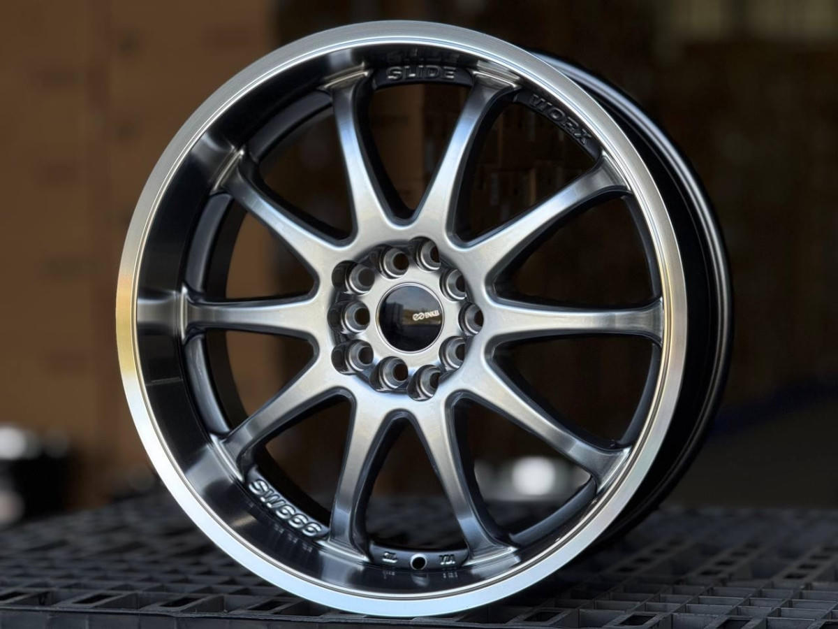 WORK XD9 L409 R18 8J ET30 5x100, 5x114.3 DIA73.1 HYPER BLACK