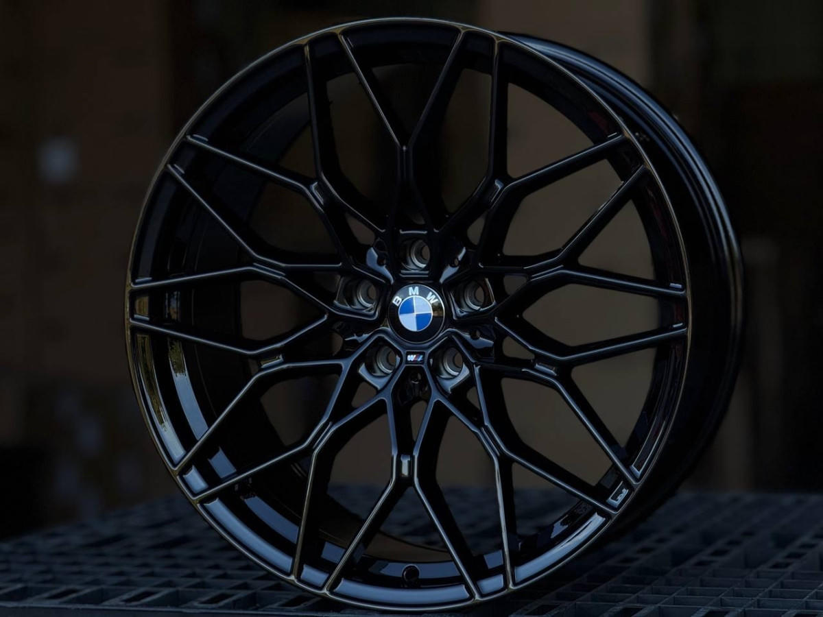 BMW 1000M 0292 R20 8.5, 9.5J ET25, 37 5x112 DIA66.6 GLOSS BLACK