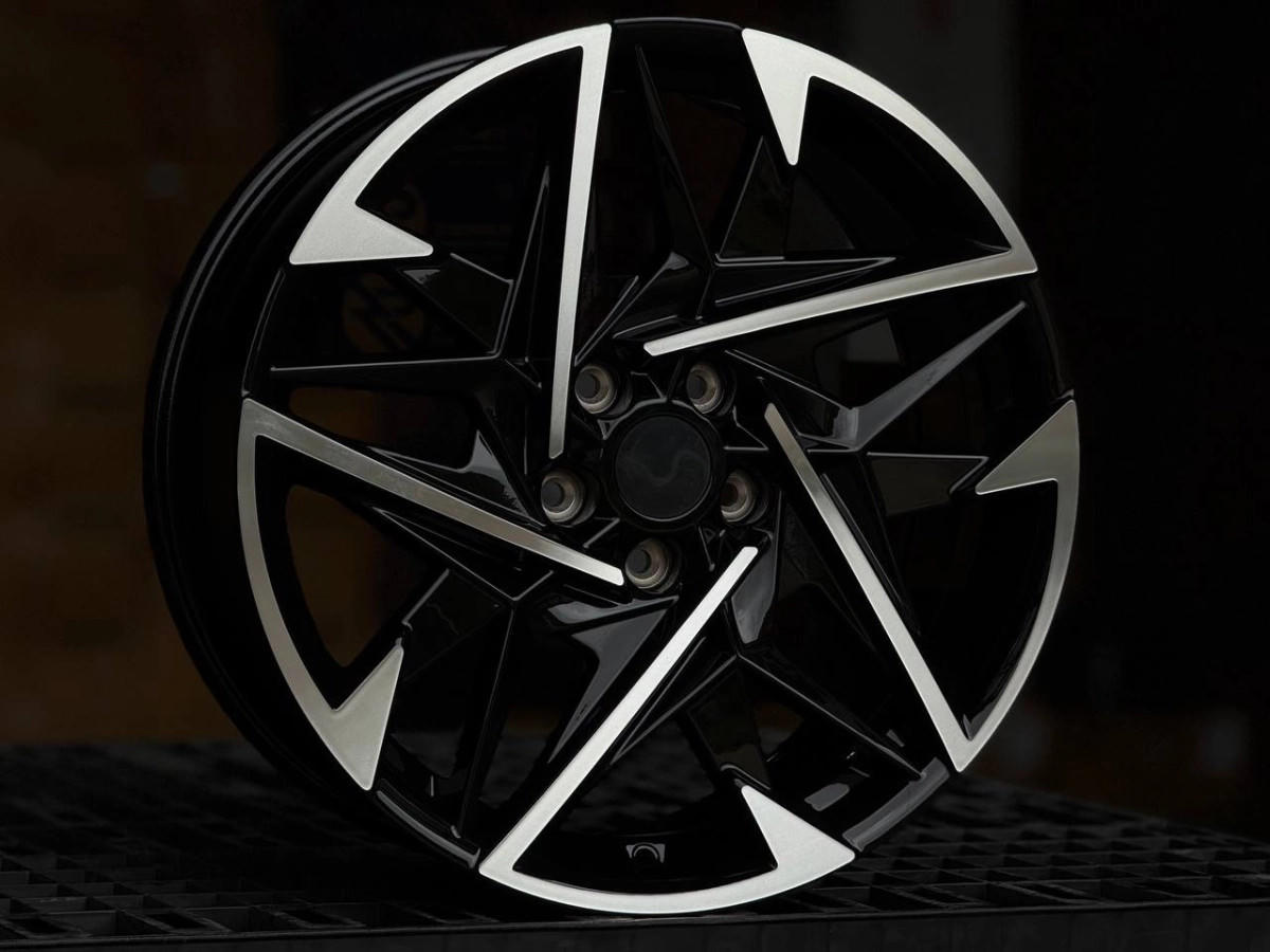 KIA K5 H3540F FlowForming R19 8J ET50 5x114.3 DIA67.1 GLOSS BLACK FACE