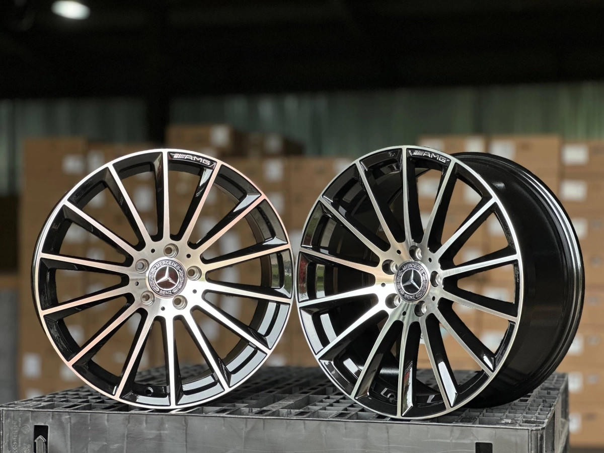 Mercedes AMG H3061F FlowForming R19 9.5J ET36 5x112 DIA66.5 GLOSS BLACK FACE