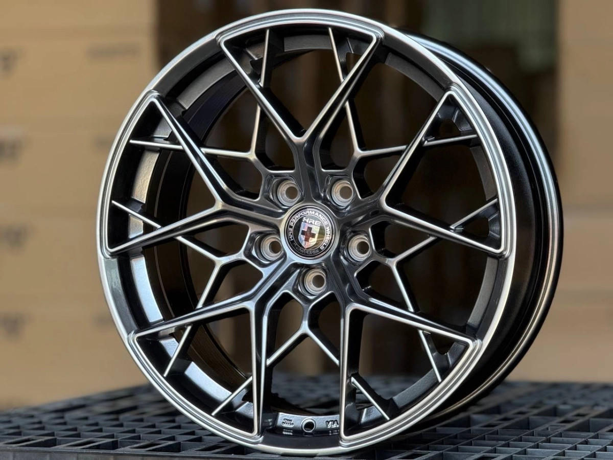 HRE FF10 H754F FlowForming R18 8, 9J ET35, 38 5x114.3 DIA73.1 HYPER BLACK
