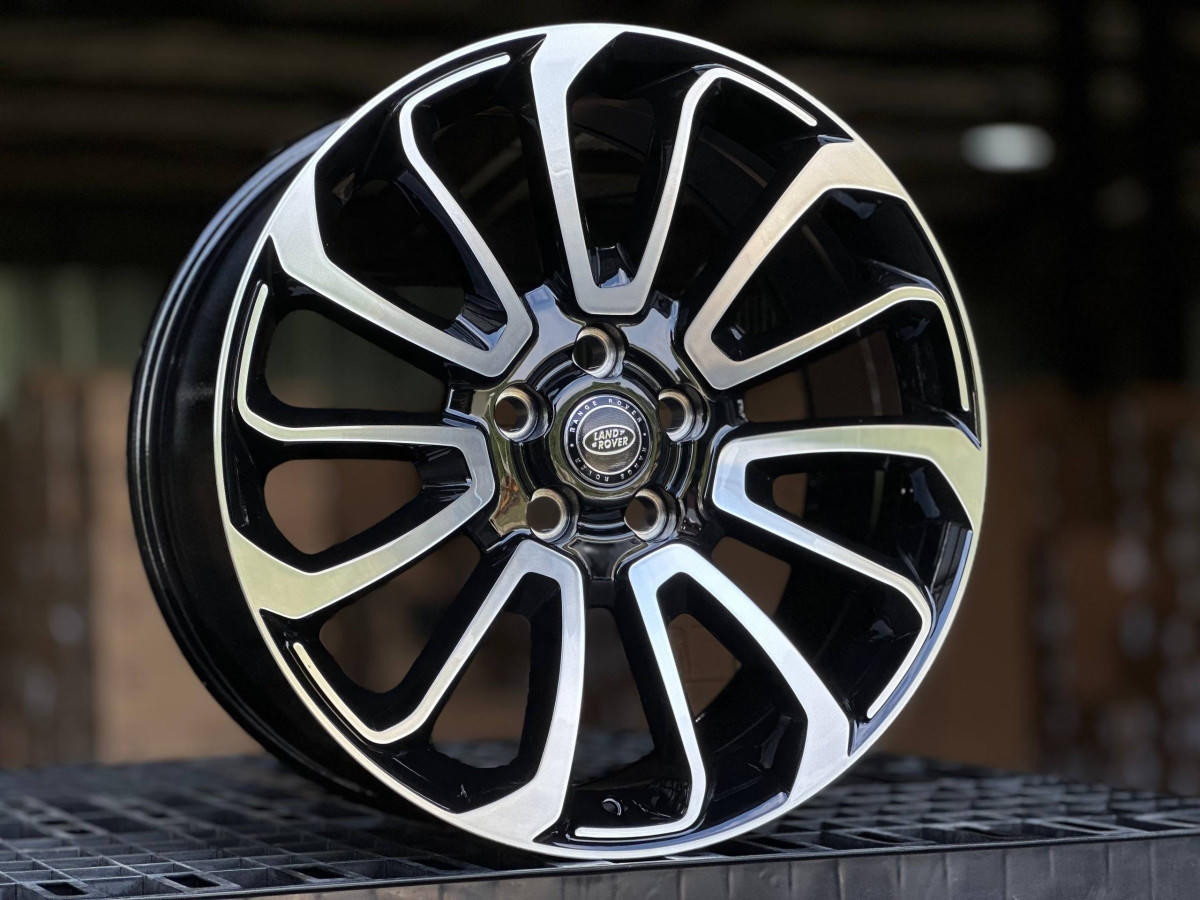 LAND ROVER H701F FlowForming R20 9J ET45 5x120 DIA72.6 GLOSS BLACK FACE