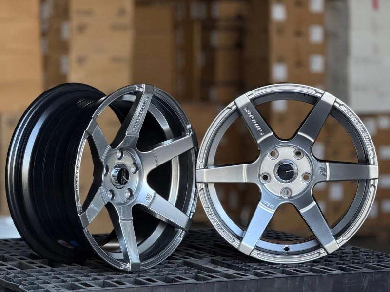 SHOGUN A1 ZS1105 разноширокие R17 9.5J ET18 5x114.3 DIA73.1 HYPER BLACK