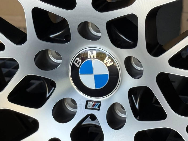 BMW 666M style 0173 R18 8J ET30 5x120 DIA72...TTE BLACK, MATTE BLACK POLISH FACE