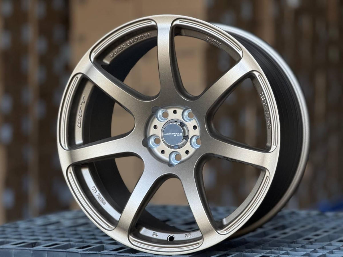 WORK T7R sc1008 R18 8.5J ET35 5x100 DIA73.1 BRONZE