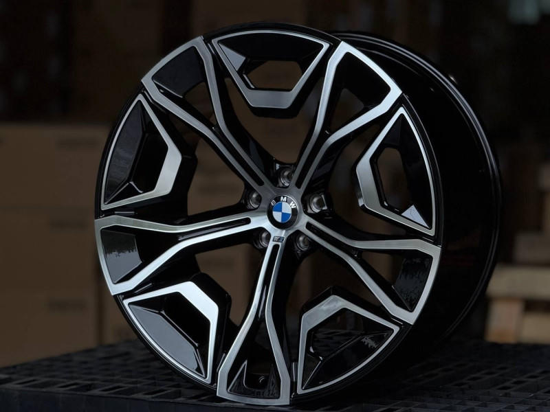 BMW INDIVIDUAL X5/X6/X7 C1432/C1433 R22 11J 5x112 DIA66.6 GLOSS BLACK FACE