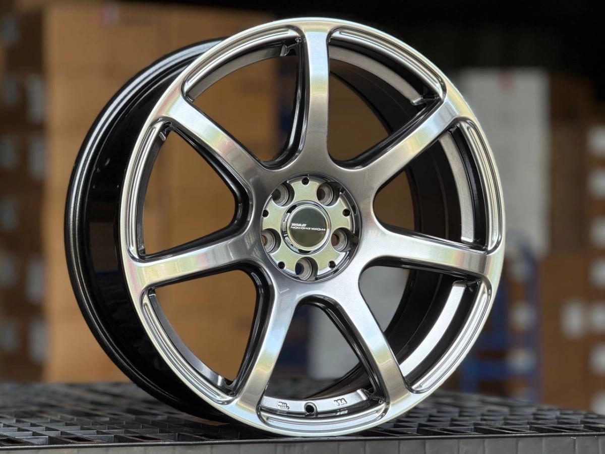 WORK T7R sc1008 R18 8.5J ET35 5x100 DIA73.1 HYPER BLACK