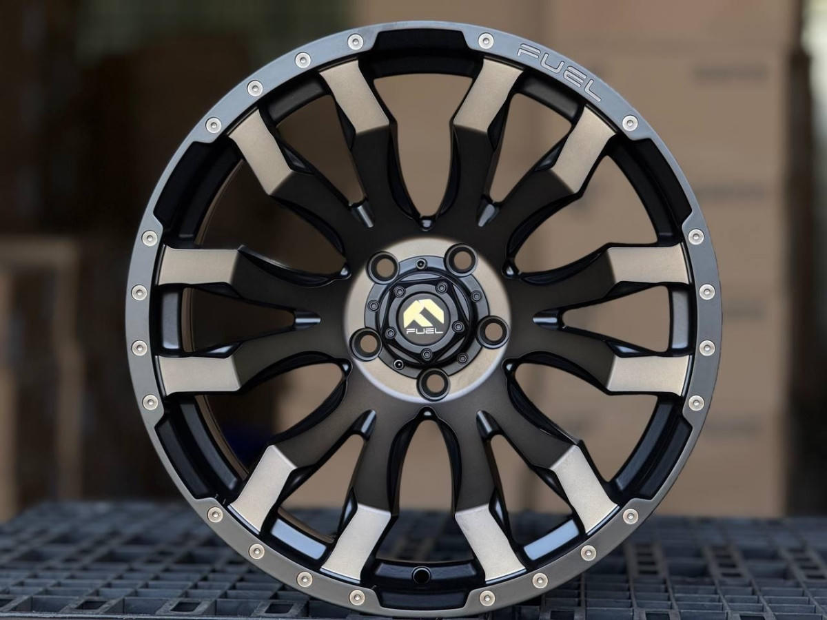 FUEL BLITZ 0215 R18 8.5J ET20 5x114.3 DIA73.1 Matt Black Bronze