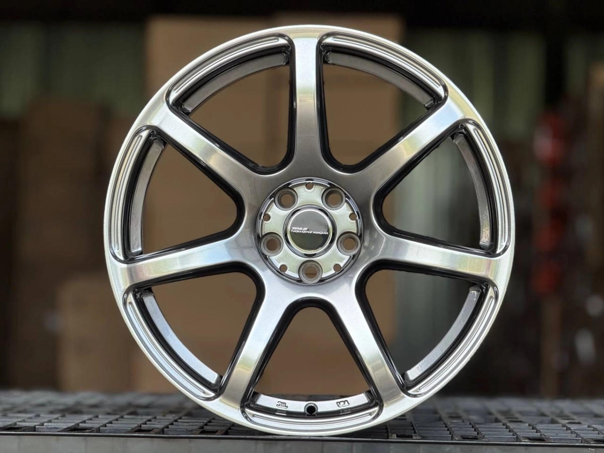 WORK T7R sc1008 R18 8.5J ET35 5x100 DIA73.1 HYPER BLACK