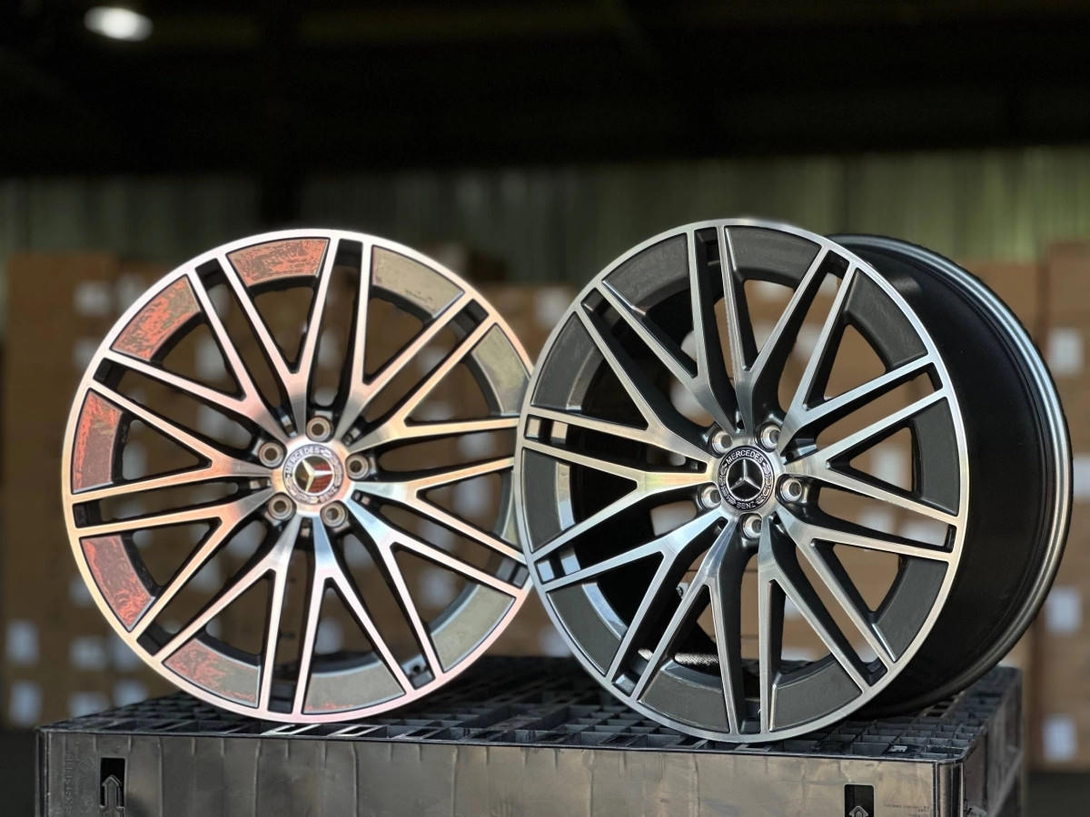 Mercedes AMG H3448F FlowForming R21 10, 11J ET47, 51 5x112 DIA66.6 GREY FACE