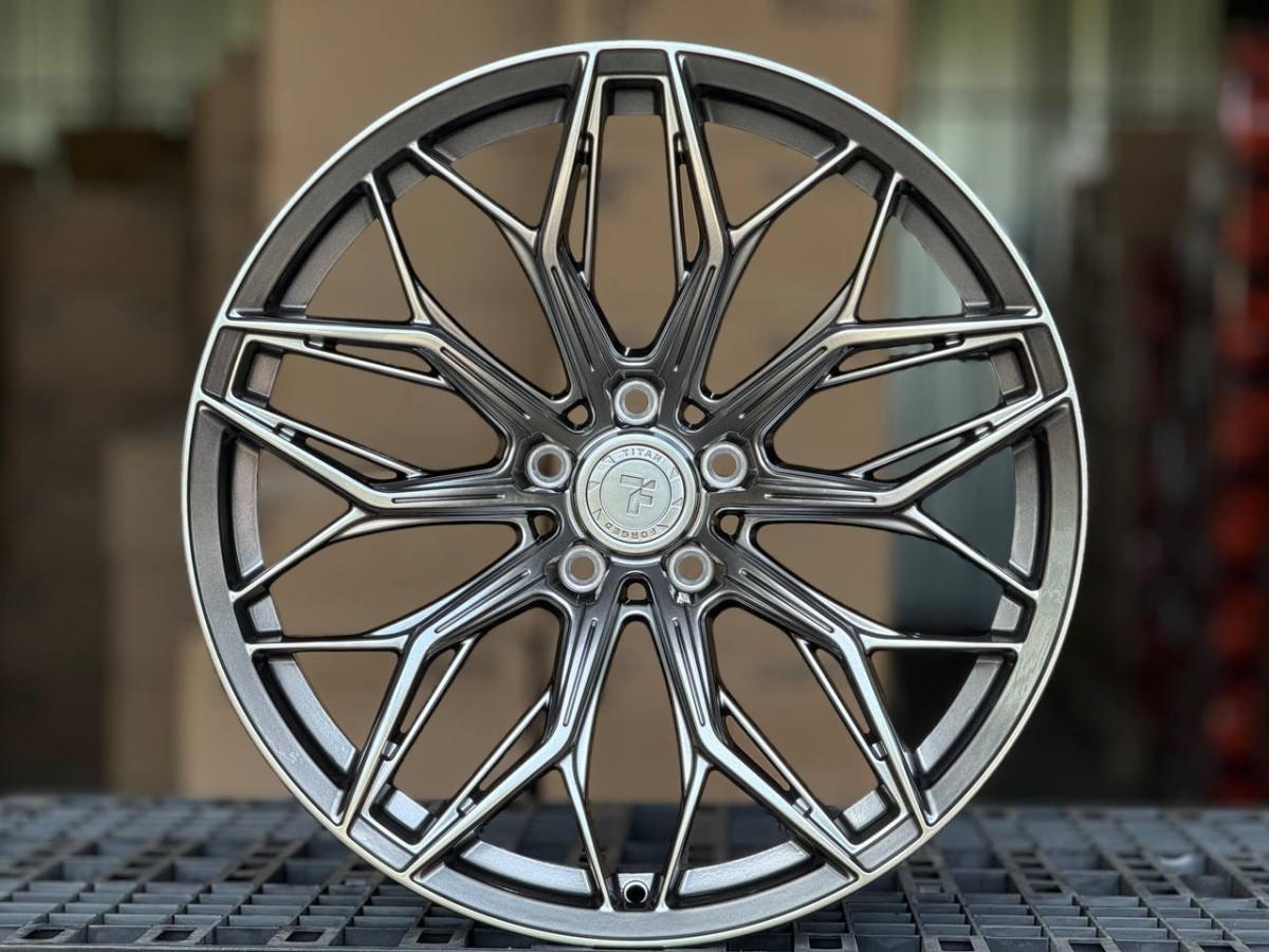 Titan Forged TF96 FA796 FlowForming R20 9J ET38 5x114.3 DIA73.1 HYPER BLACK