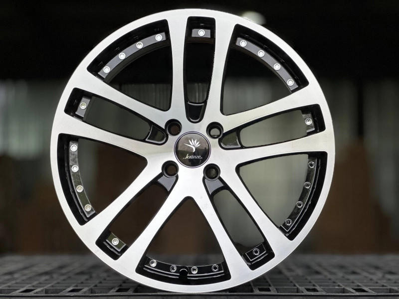 Weds Kranze (рельсы) 7259 R17 7J ET35 4X98 DIA73.1 GLOSS BLACK FACE