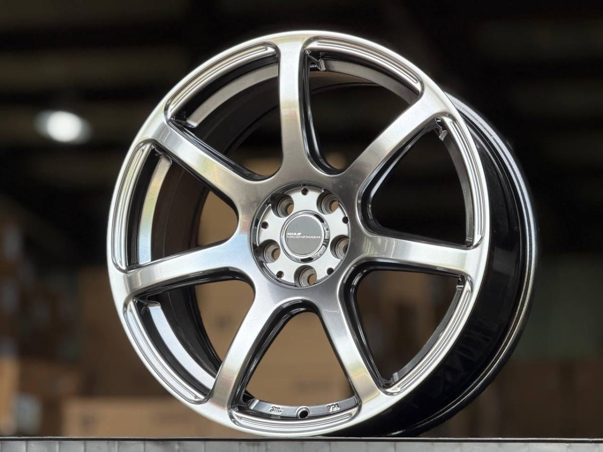 WORK T7R sc1008 R18 8.5J ET35 5x100 DIA73.1 HYPER BLACK
