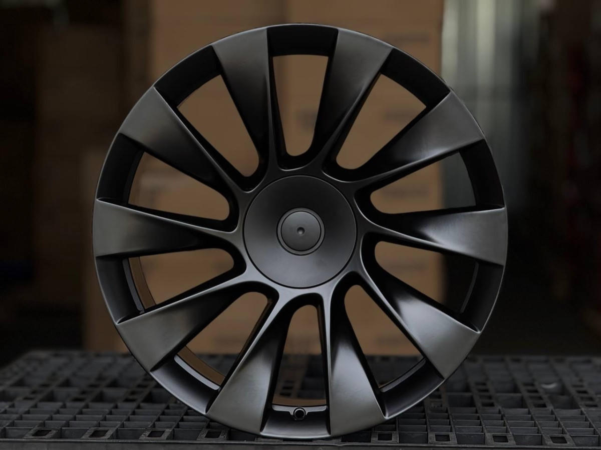 TESLA H3130F FlowForming R21 9.5, 10.5J ET40, 48 5x114.3 DIA64.1 MATTE BLACK