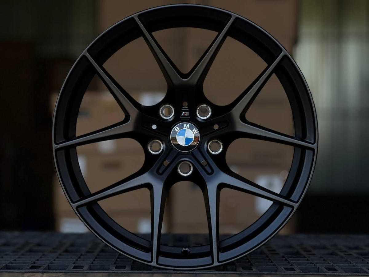 BMW 554m style 5484 R18 8J ET30 5x120 DIA72.6 MATTE BLACK