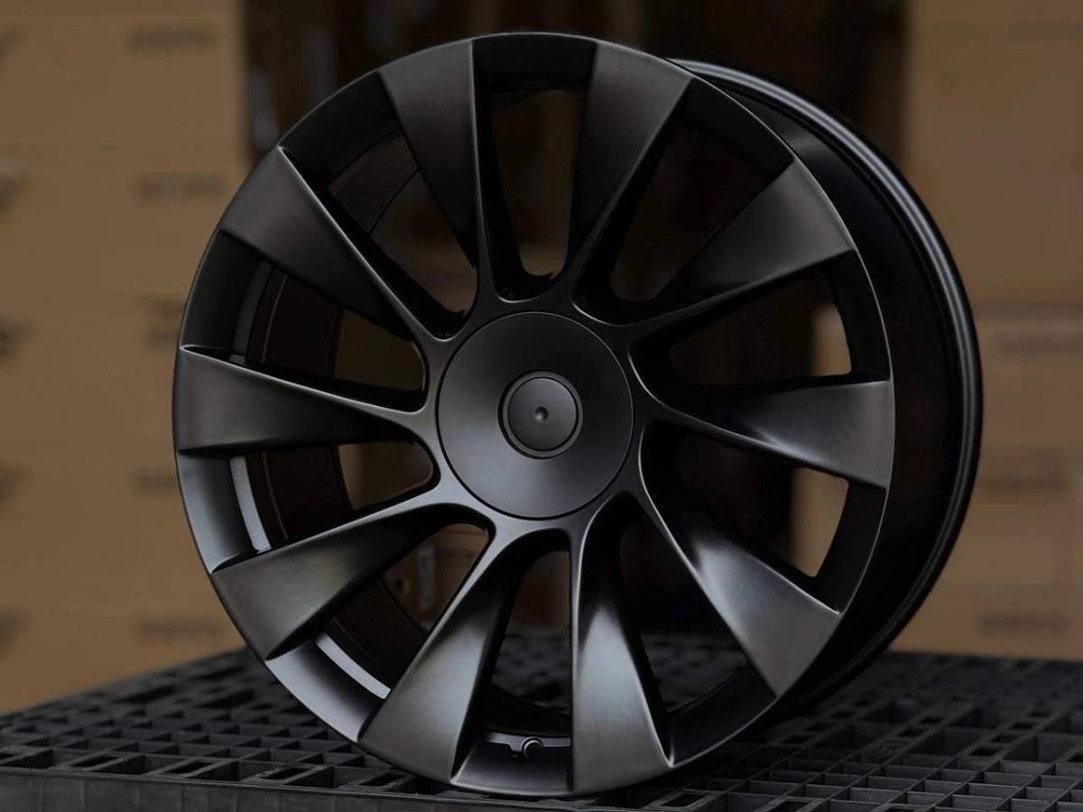 TESLA H3130F FlowForming R21 9.5, 10.5J ET40, 48 5x114.3 DIA64.1 MATTE BLACK
