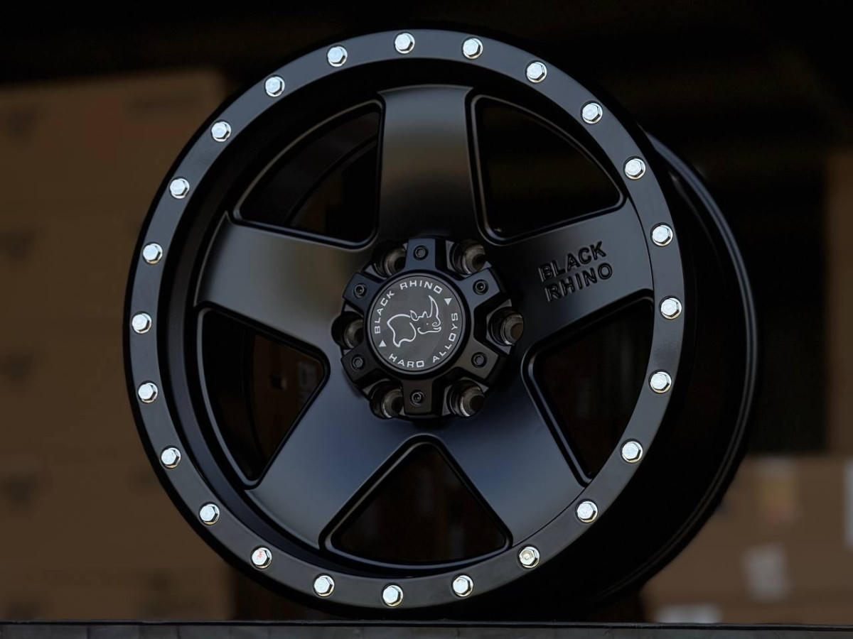 BLACK RHINO 5407 R18 9J ET15 6x139.7 DIA110.1 MATTE BLACK