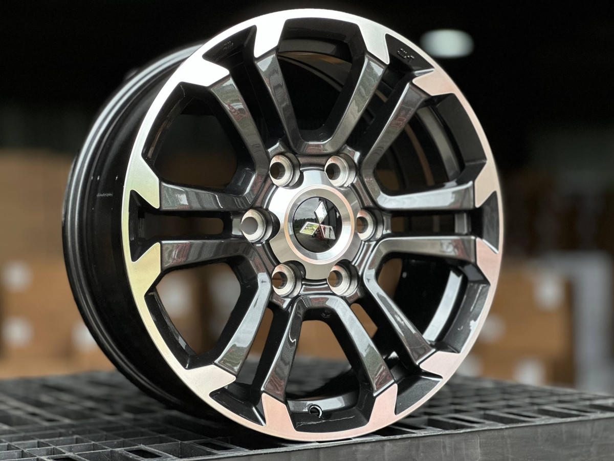 Mitsubishi H3259F FlowForming R17 7J ET38 6x139.7 DIA67.1 GREY FACE