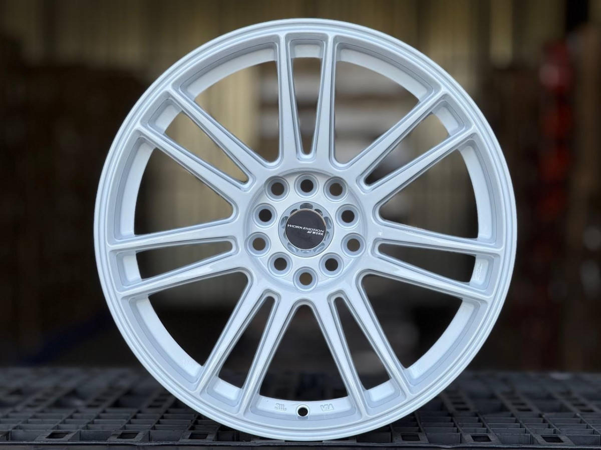WORK ZR7 MT010 Flow Forming R17 8J ET30 5x100, 5x114.3 DIA73.1 WHITE