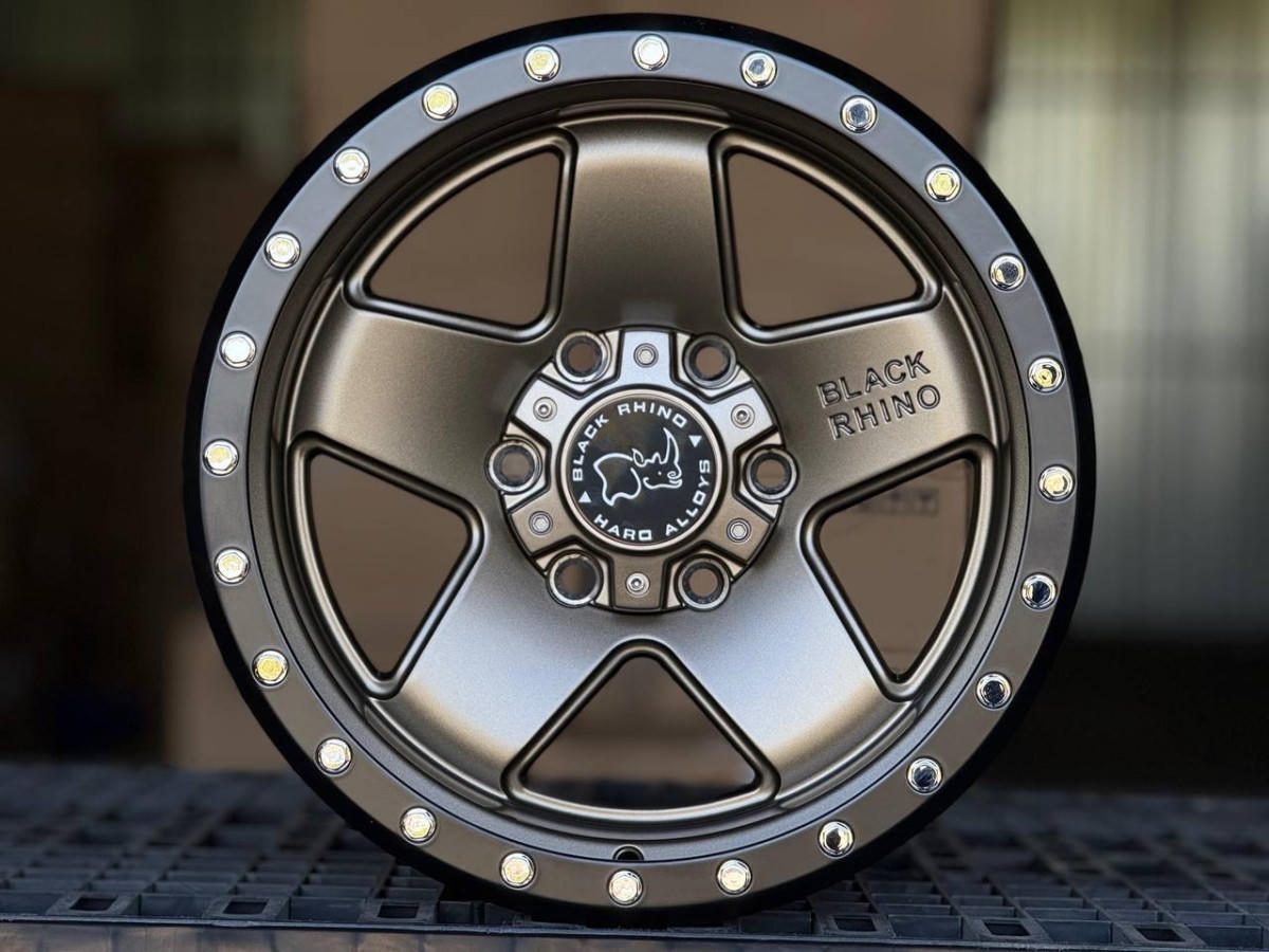 Black Rhino 5407 R17 9J ET-10 6x139.7 DIA110.1 MATTE BRONZE BLACK LIP