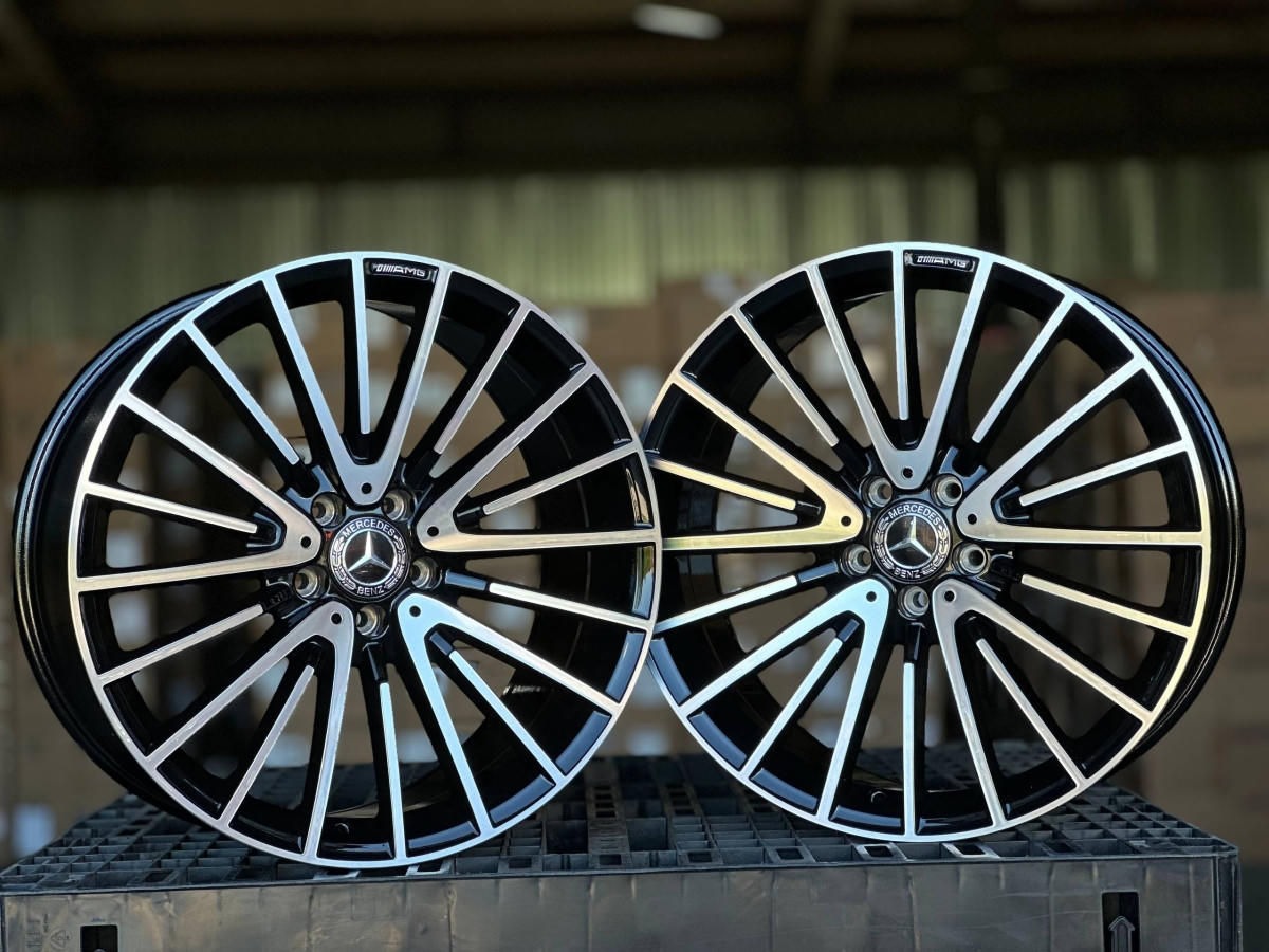 MERCEDES AMG H3064F FlowForming R18 8J ET36 5x112 DIA66.6 GLOSS BLACK FACE