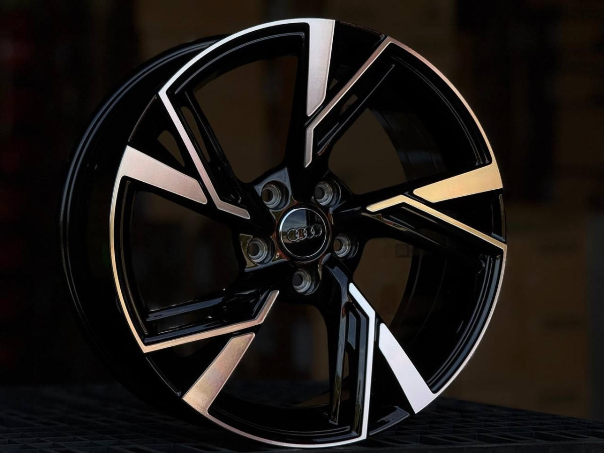 AUDI RS 5452 R19 8.5J ET30 5x112 DIA66.6 GLOSS BLACK FACE