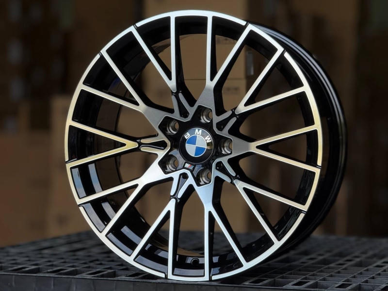 BMW 0279 R18 8, 9J ET34, 40 5x120 DIA72.6 GLOSS BLACK FACE