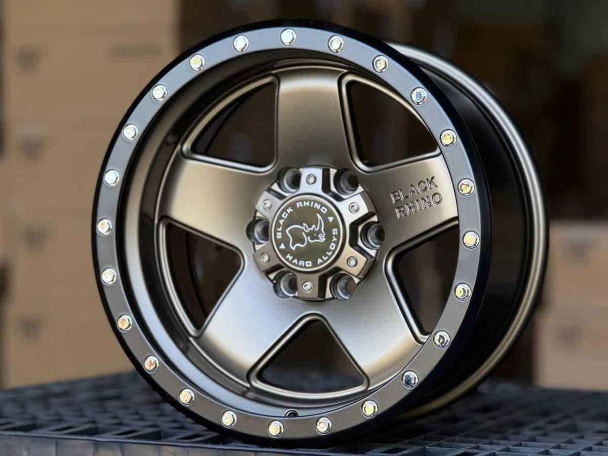 Black Rhino 5407 R17 9J ET-10 6x139.7 DIA110.1 MATTE BRONZE BLACK LIP