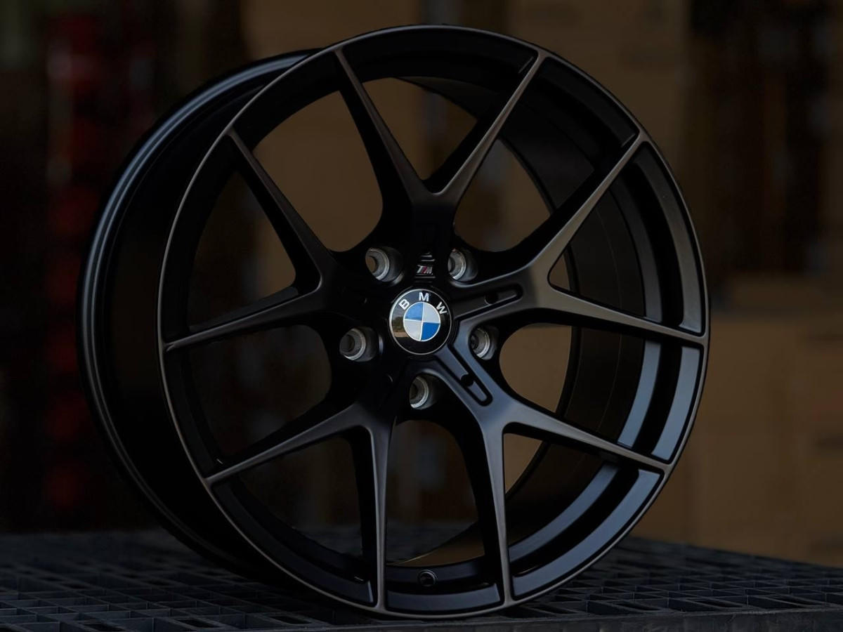 BMW 554m style 5484 R18 8J ET30 5x120 DIA72.6 MATTE BLACK
