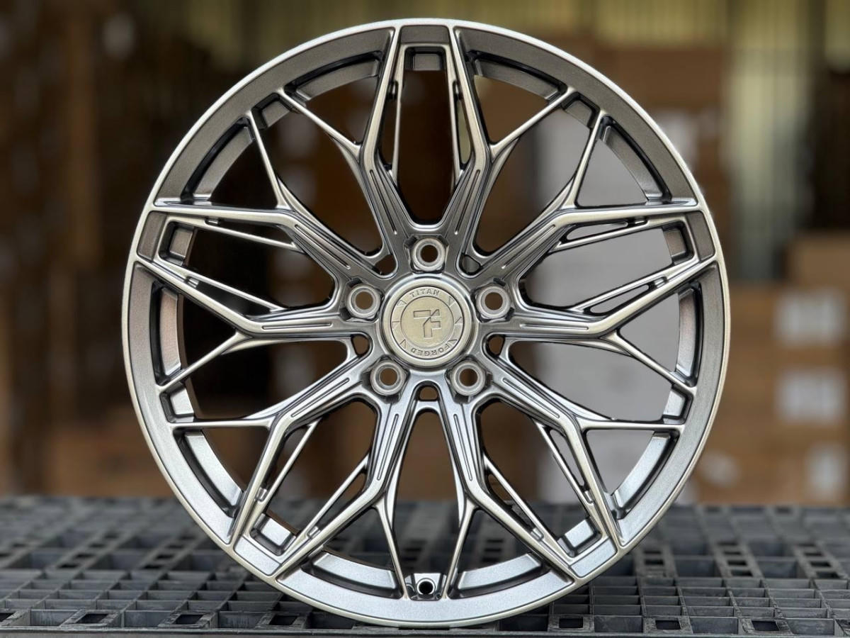 Titan Forged TF96 F8796 FlowForming R18 8J ET38 5x114.3 DIA73.1 HYPER BLACK