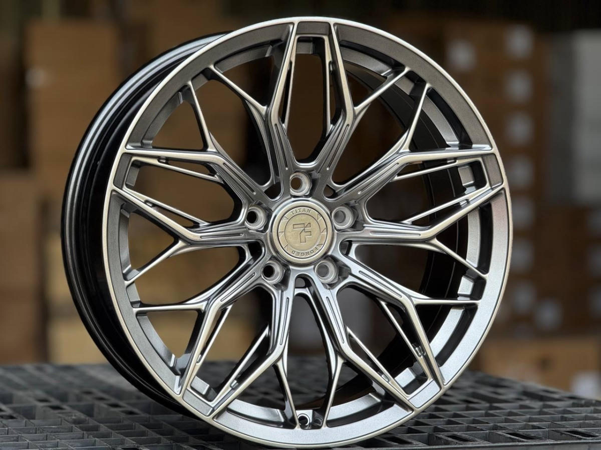 Titan Forged TF96 F8796 FlowForming R18 8J ET38 5x114.3 DIA73.1 HYPER BLACK