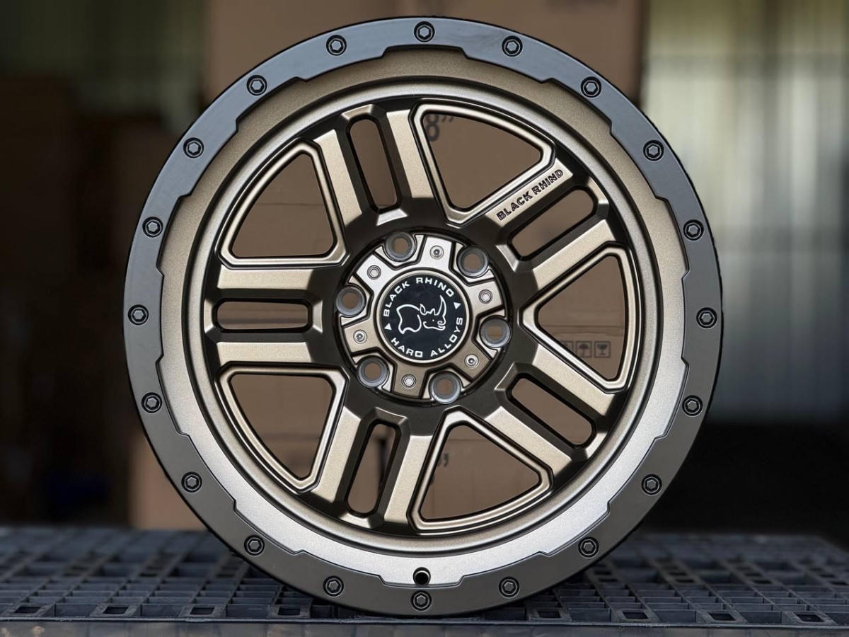 Black Rhino 5409 R20 9J ET15 6x139.7 DIA110.1 MATTE BRONZE BLACK LIP