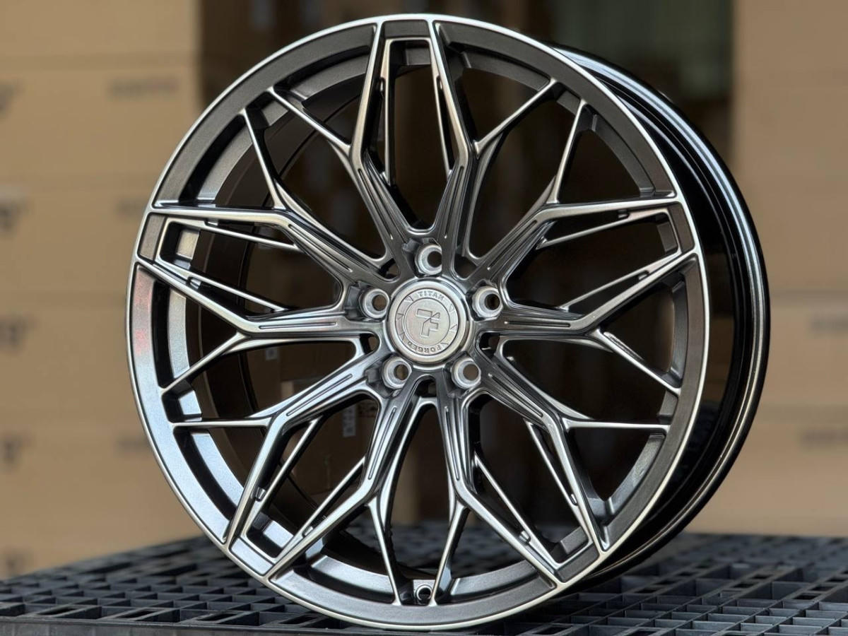 Titan Forged TF96 FA796 FlowForming R20 9J ET38 5x114.3 DIA73.1 HYPER BLACK