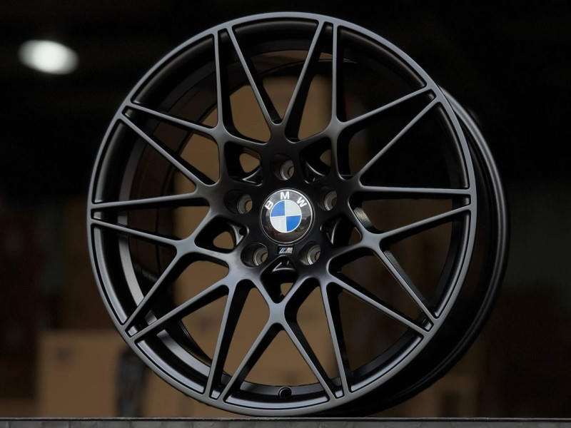 BMW 666M style 0173 R18 8J ET30 5x120 DIA72.6 MATTE BLACK