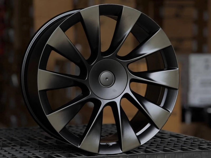 TESLA H3130F FlowForming R21 9.5, 10.5J ET40, 48 5x114.3 DIA64.1 MATTE BLACK