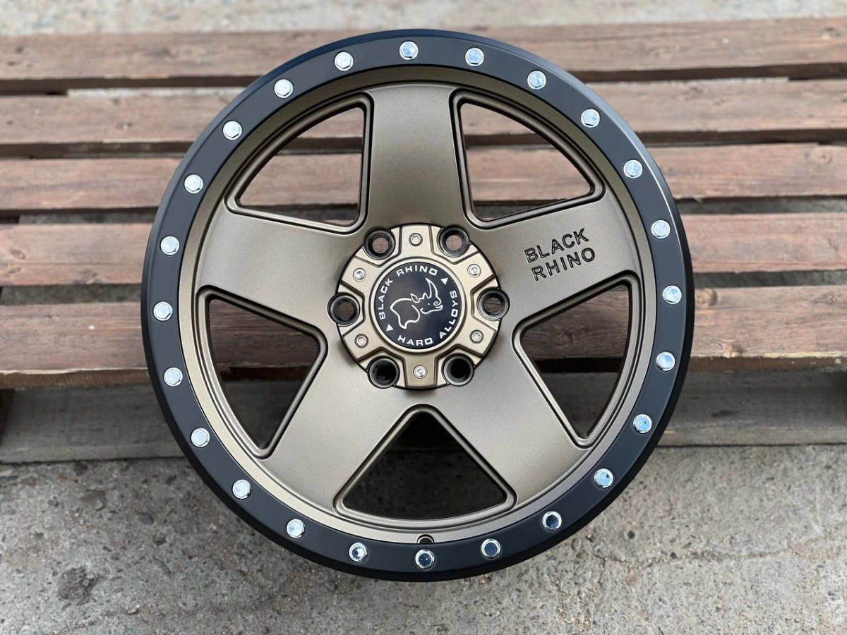 BLACK RHINO 5407 R18 9J ET15 6x139.7 DIA110.1 MATTE BRONZE BLACK LIP