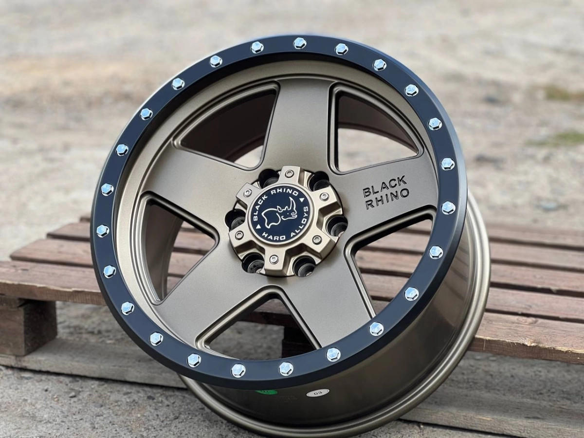 BLACK RHINO 5407 R18 9J ET15 6x139.7 DIA110.1 MATTE BRONZE BLACK LIP