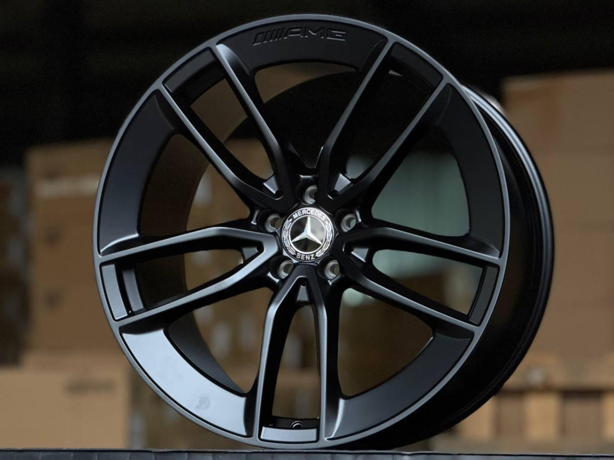 MERCEDES NEW GLS/GLE FORGED YC9550 (ET:54/4...10, 11J 5x112 DIA66.6 MATTE BLACK