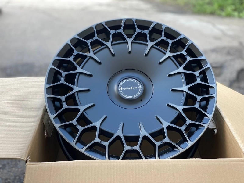 Brixton FA729 FlowForming R20 8.5J ET35 5X108 DIA73.1 Black Face Dark Laquier