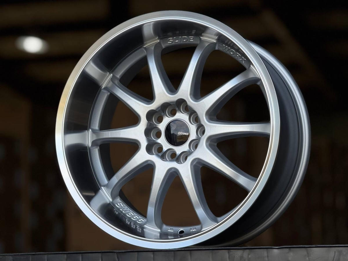 WORK XD9 L409 R18 9J ET20 5x100, 5x114.3 DIA73.1 SILVER FACE