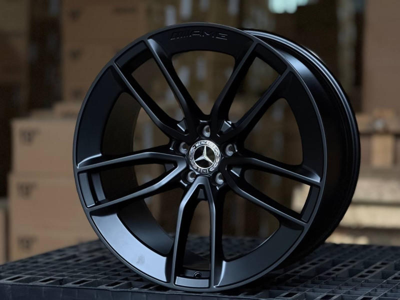MERCEDES NEW GLS/GLE FORGED YC9550 (ET:54/4...10, 11J 5x112 DIA66.6 MATTE BLACK