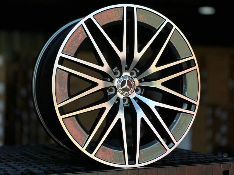 Mercedes AMG H3448F FlowForming R22 10, 11.5J ET53, 56 5x112 DIA66.6 GREY FACE