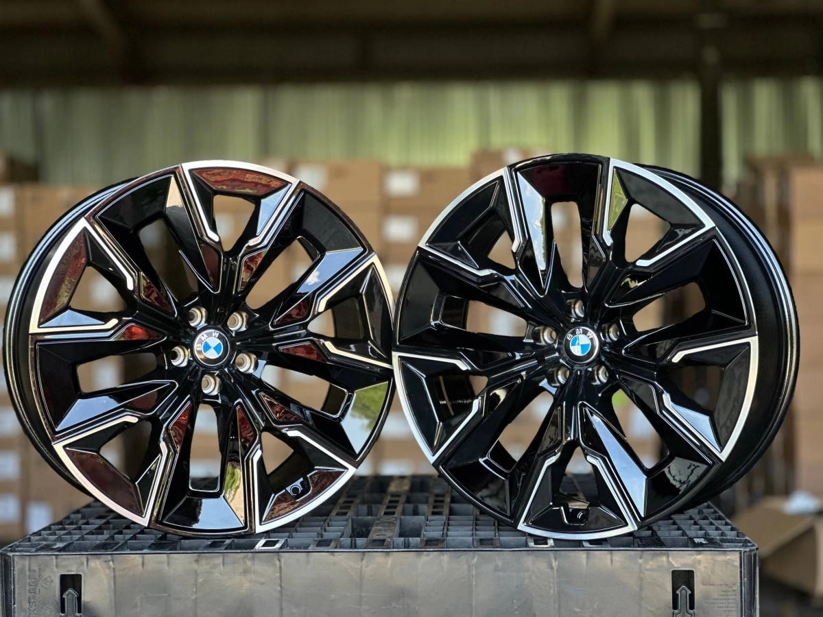 BMW H3447F FlowForming R21 9, 10.5J ET24, 44 5x112 DIA66.6 GLOSS BLACK FACE