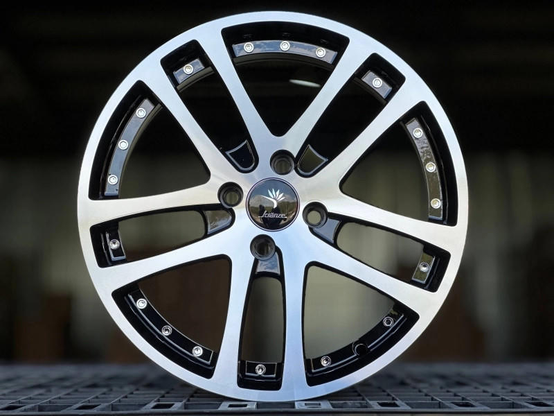 Weds Kranze (рельсы) 5259 R15 6J ET38 4X98 DIA58.6 GLOSS BLACK FACE