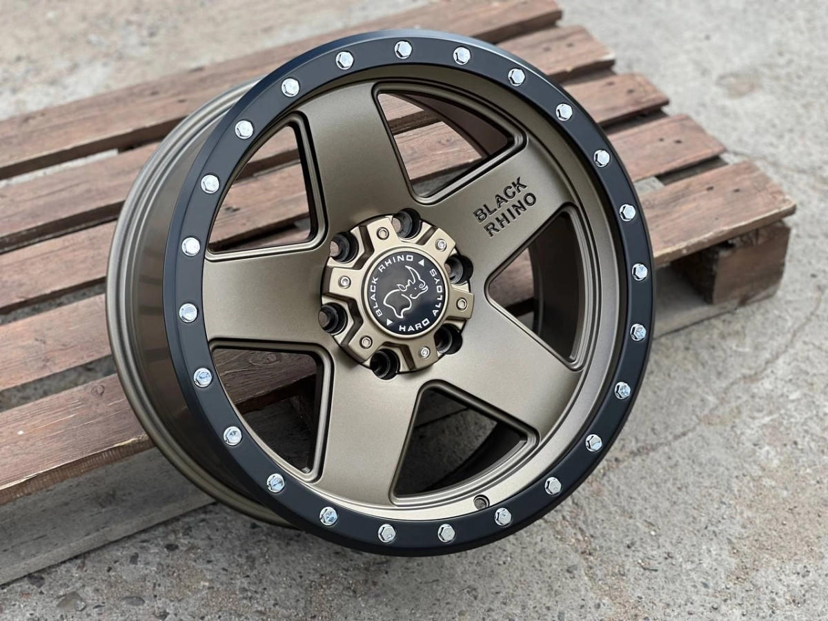 BLACK RHINO 5407 R18 9J ET15 6x139.7 DIA110.1 MATTE BRONZE BLACK LIP